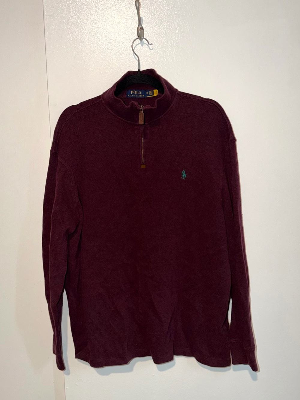 Polo Ralph Lauren 1/4 Zip Pullover Sweater Size XL